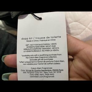 calvin klein dopp kit